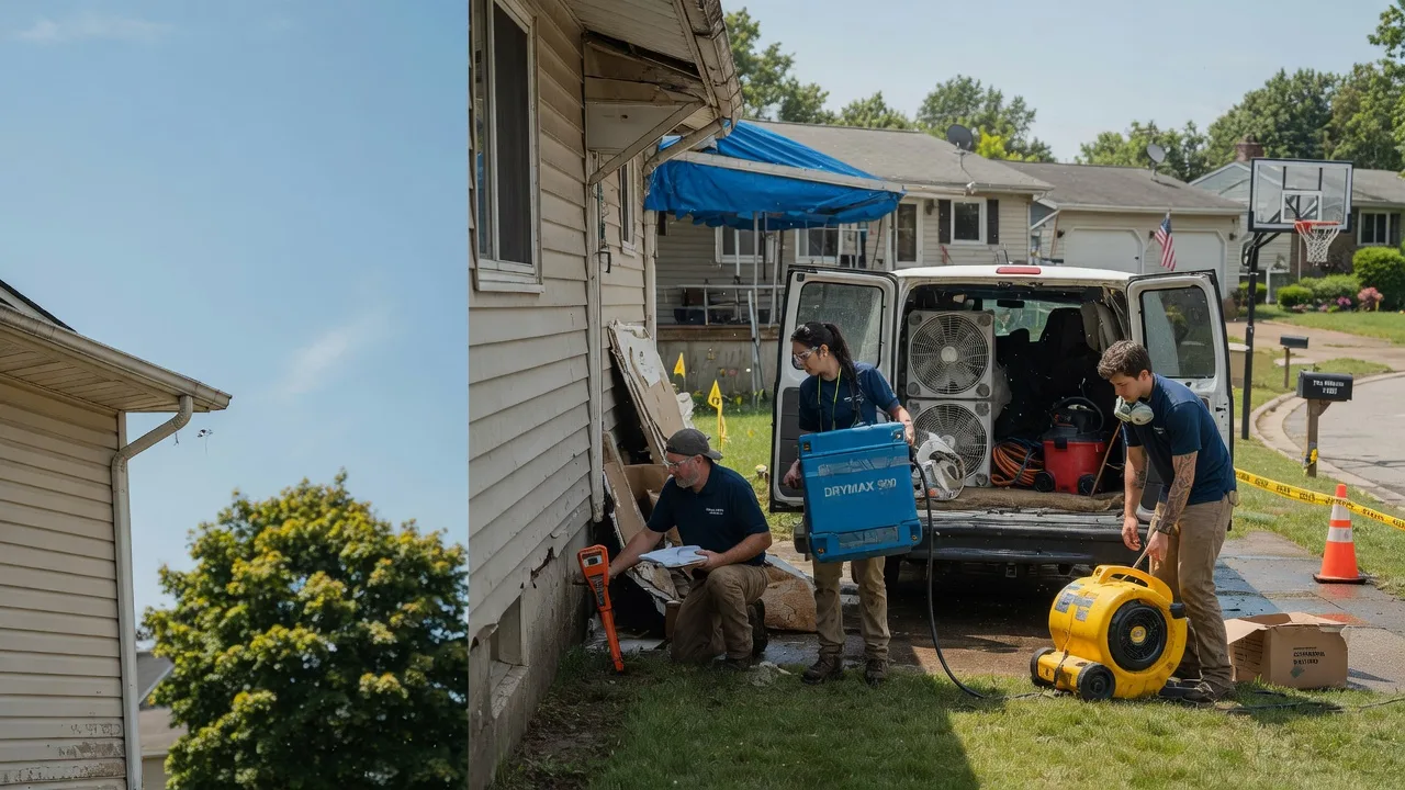 Ceiling Leak Cleanup in Stronghurst, IL near me