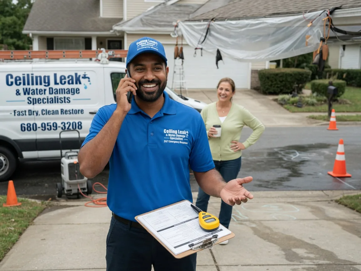 Ceiling Leak Cleanup Stronghurst, IL FAQs